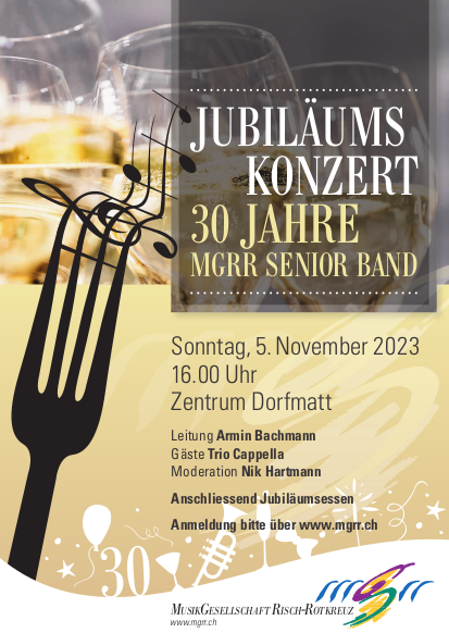 Jubiläumskonzert 30 Jahre mgrr Senior Band