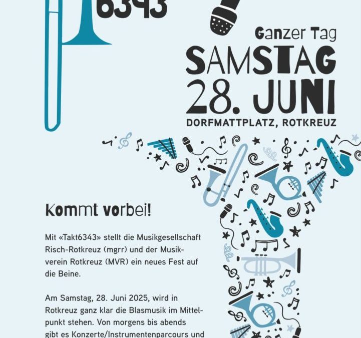 Takt 6343 – Grosser Blasmusiktag in Rotkreuz