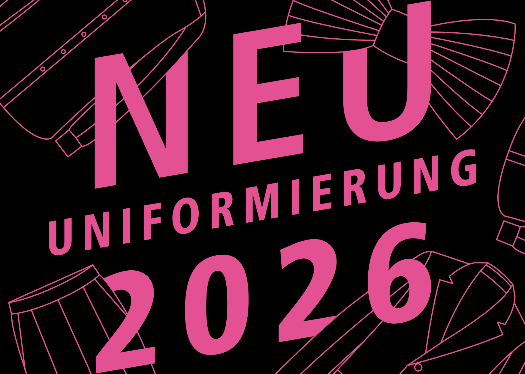 Titelbild mit dem Text Neuuniformierung 2026